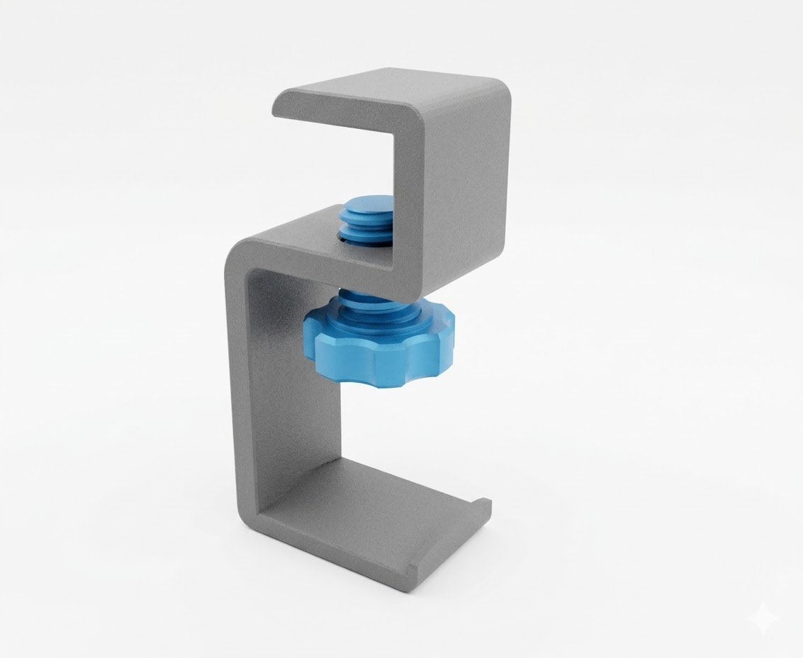 Suporte Headset para Mesa com parafuso